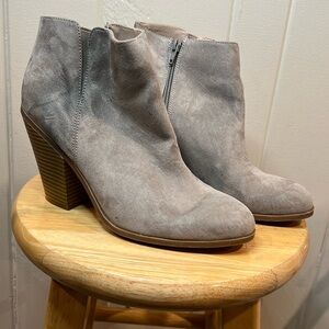 Banana Republic Gray Ankle Booties